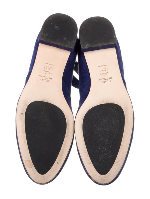 Stuart Weitzman Suede Ballet Flats