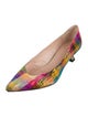 Stuart Weitzman Printed Slingback Pumps