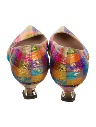 Stuart Weitzman Printed Slingback Pumps