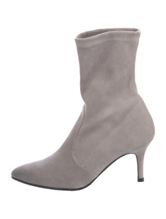 Stuart Weitzman Suede Sock Boots