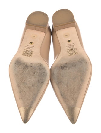 Stuart Weitzman Leather Ballet Flats