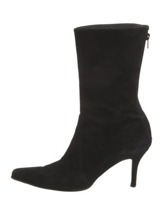 Stuart Weitzman Suede Sock Boots