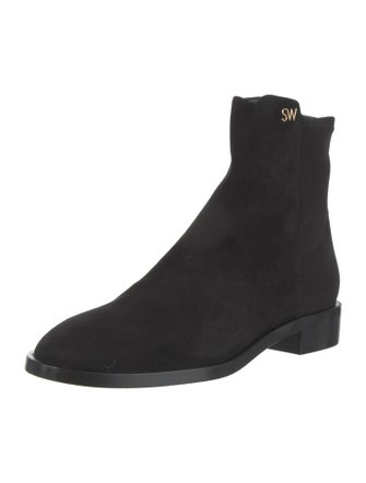 Stuart Weitzman Suede Chelsea Boots