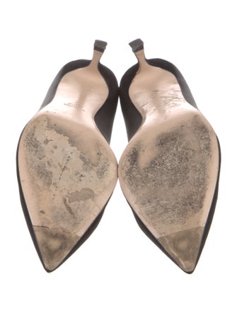 Stuart Weitzman Satin Pumps