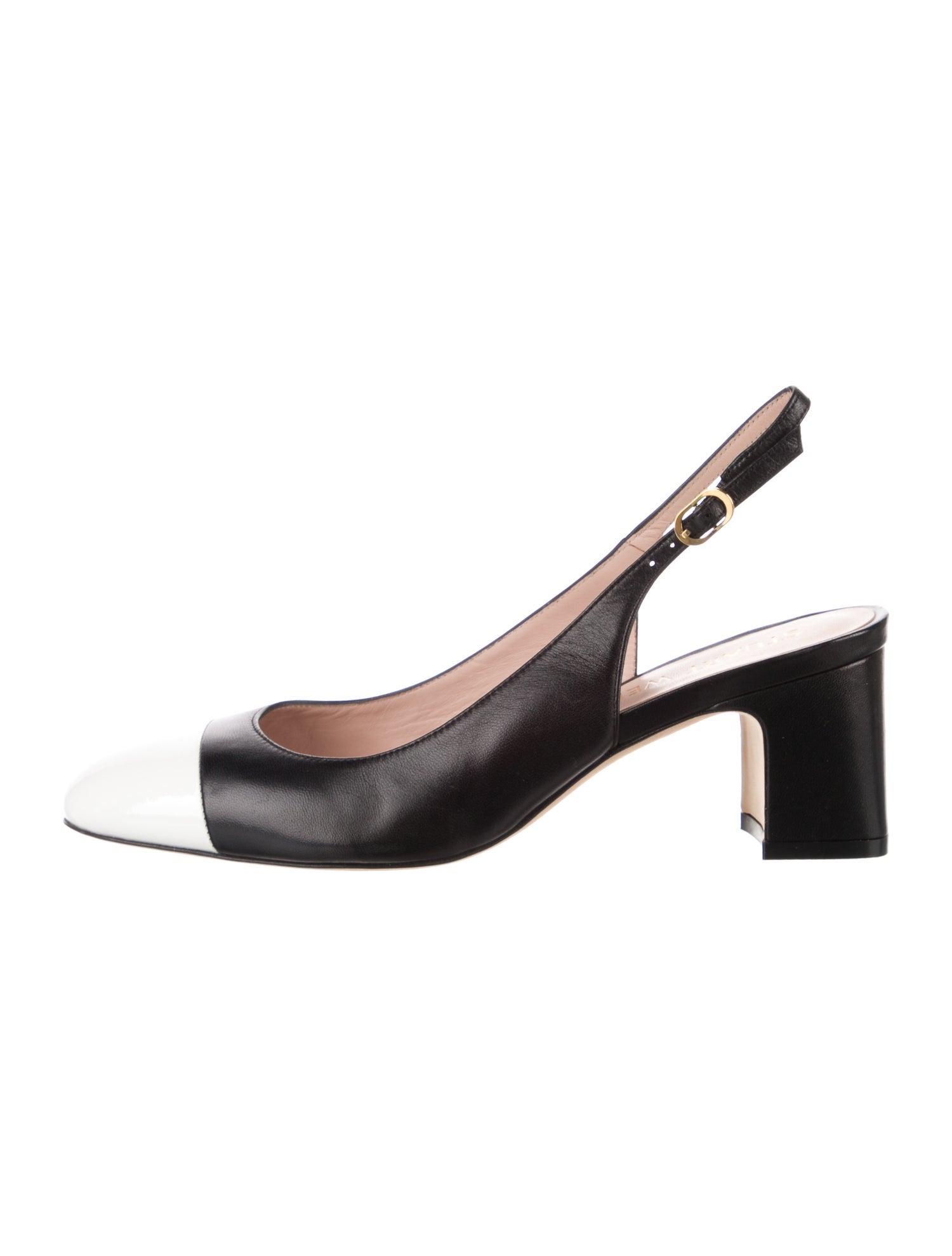 Stuart Weitzman Leather Slingback Pumps