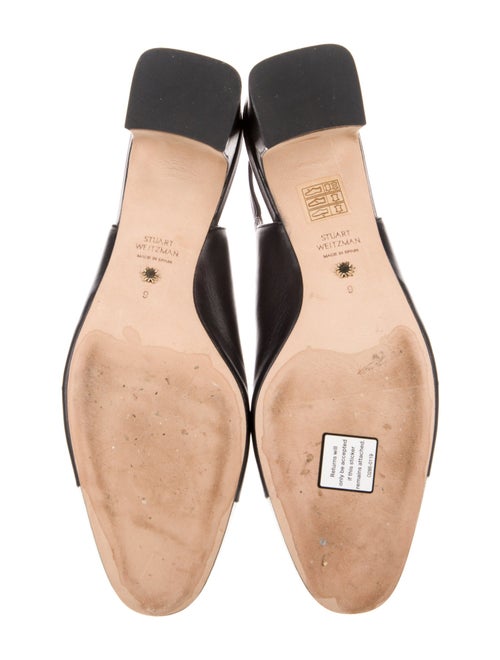 Stuart Weitzman Leather Slingback Pumps