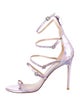 Stuart Weitzman Patent Leather Sandals