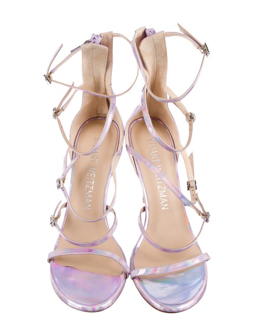 Stuart Weitzman Patent Leather Sandals