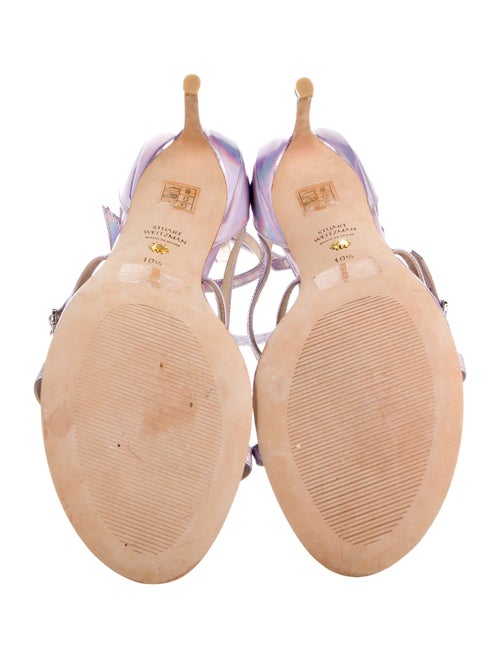 Stuart Weitzman Patent Leather Sandals