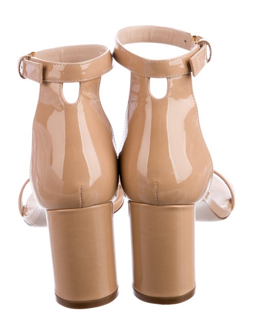 Stuart Weitzman Patent Leather Sandals