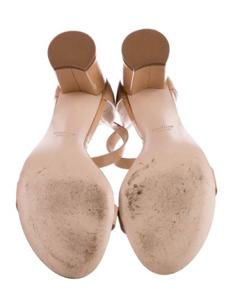 Stuart Weitzman Patent Leather Sandals