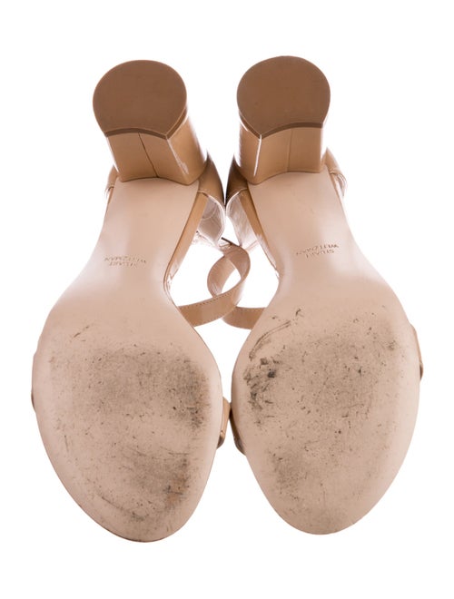 Stuart Weitzman Patent Leather Sandals