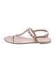 Stuart Weitzman Rubber T-Strap Sandals