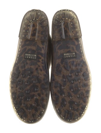 Stuart Weitzman Rubber Animal Print Rain Boots