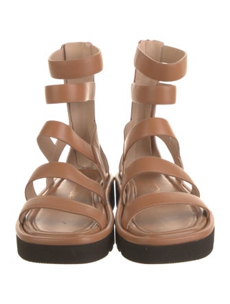 Stuart Weitzman Leather Gladiator Sandals