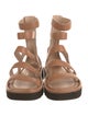 Stuart Weitzman Leather Gladiator Sandals