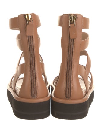 Stuart Weitzman Leather Gladiator Sandals