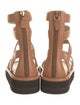 Stuart Weitzman Leather Gladiator Sandals