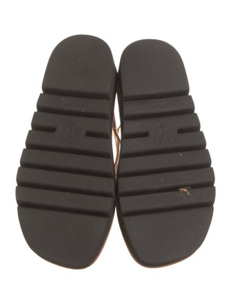 Stuart Weitzman Leather Gladiator Sandals