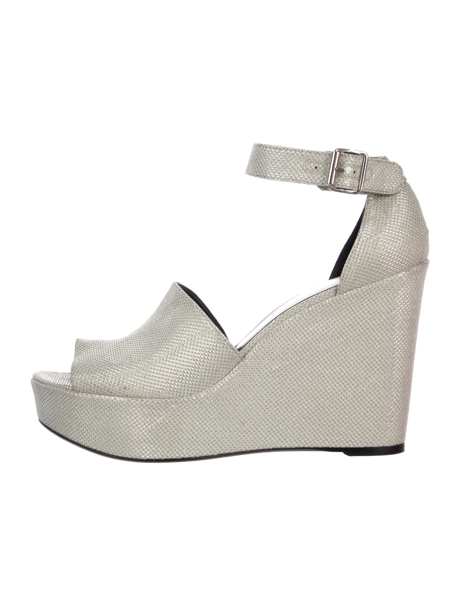 Stuart Weitzman Glitter Espadrilles