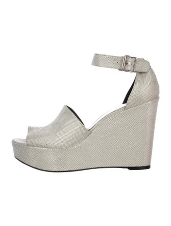 Stuart Weitzman Glitter Espadrilles