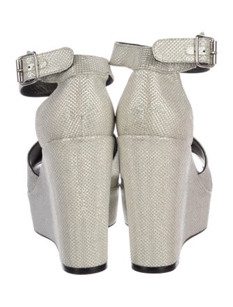 Stuart Weitzman Glitter Espadrilles