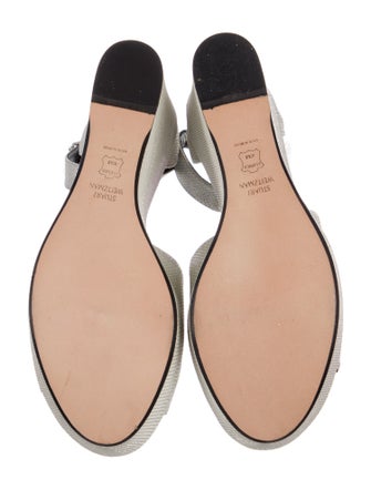 Stuart Weitzman Glitter Espadrilles