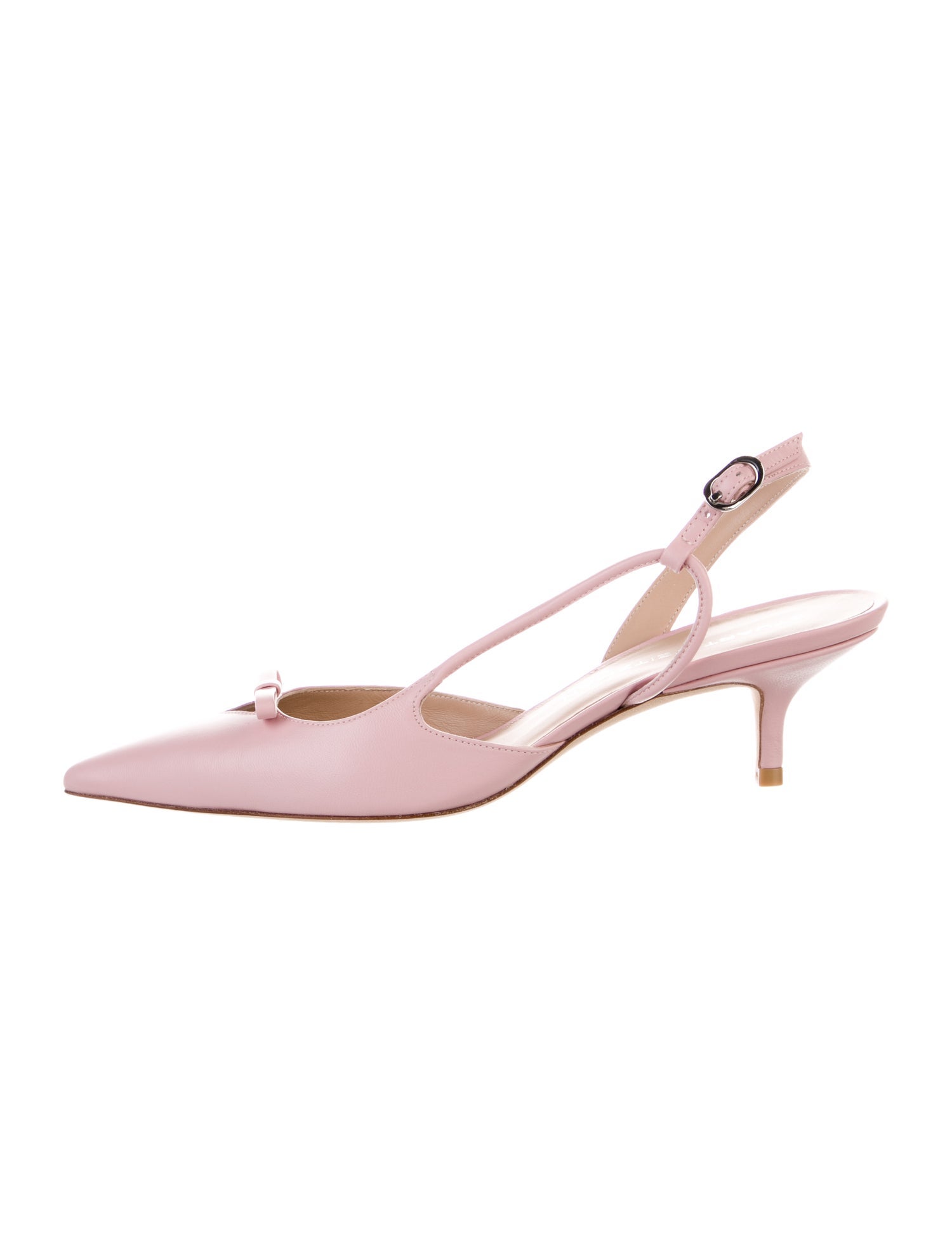Stuart Weitzman Leather Slingback Pumps w/ Tags