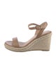 Stuart Weitzman Leather Espadrilles
