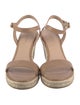Stuart Weitzman Leather Espadrilles