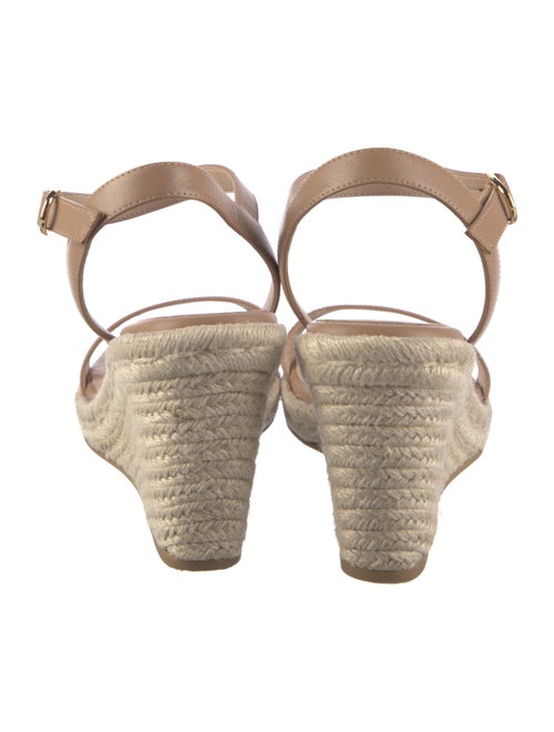 Stuart Weitzman Leather Espadrilles