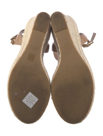 Stuart Weitzman Leather Espadrilles