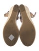 Stuart Weitzman Leather Espadrilles