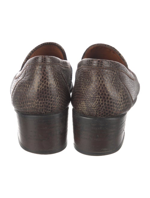 Stuart Weitzman Leather Animal Print Pumps