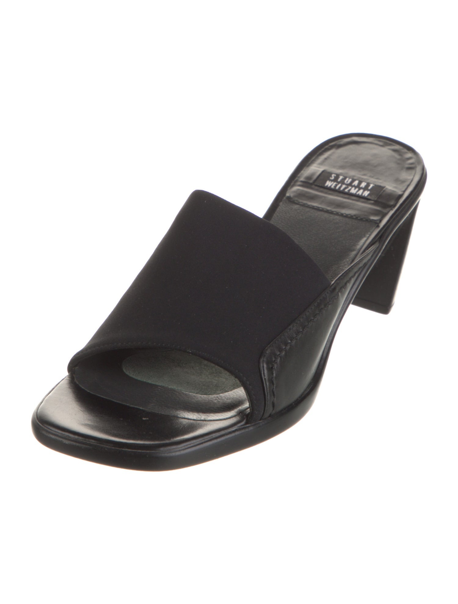 Stuart Weitzman Neoprene Slides