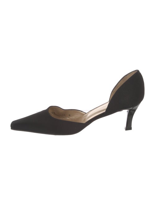Stuart Weitzman Suede D'Orsay Pumps