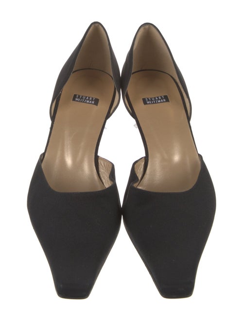Stuart Weitzman Suede D'Orsay Pumps