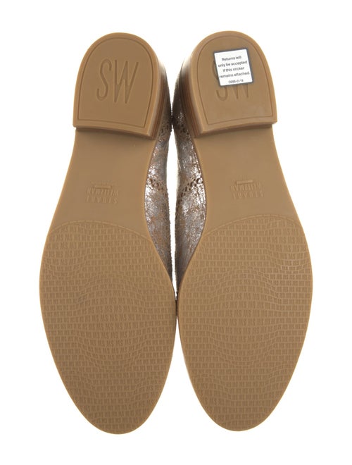 Stuart Weitzman Leather Animal Print Oxfords