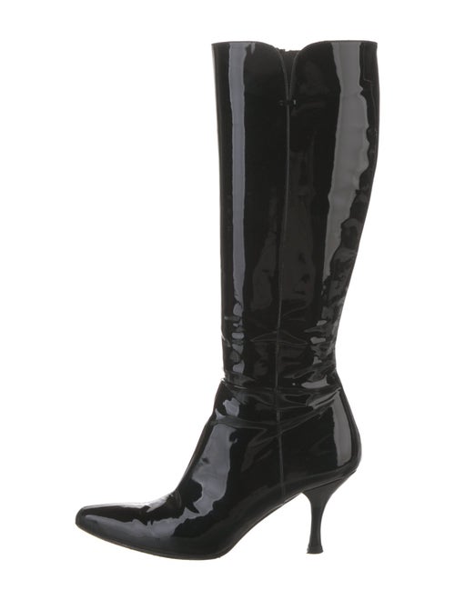 Stuart Weitzman Patent Leather Boots