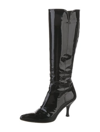 Stuart Weitzman Patent Leather Boots