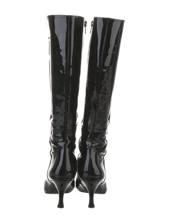 Stuart Weitzman Patent Leather Boots