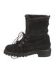 Stuart Weitzman Suede Combat Boots