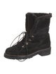 Stuart Weitzman Suede Combat Boots