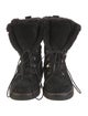 Stuart Weitzman Suede Combat Boots