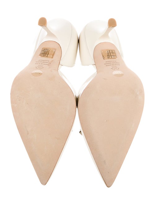 Stuart Weitzman Leather D'Orsay Pumps