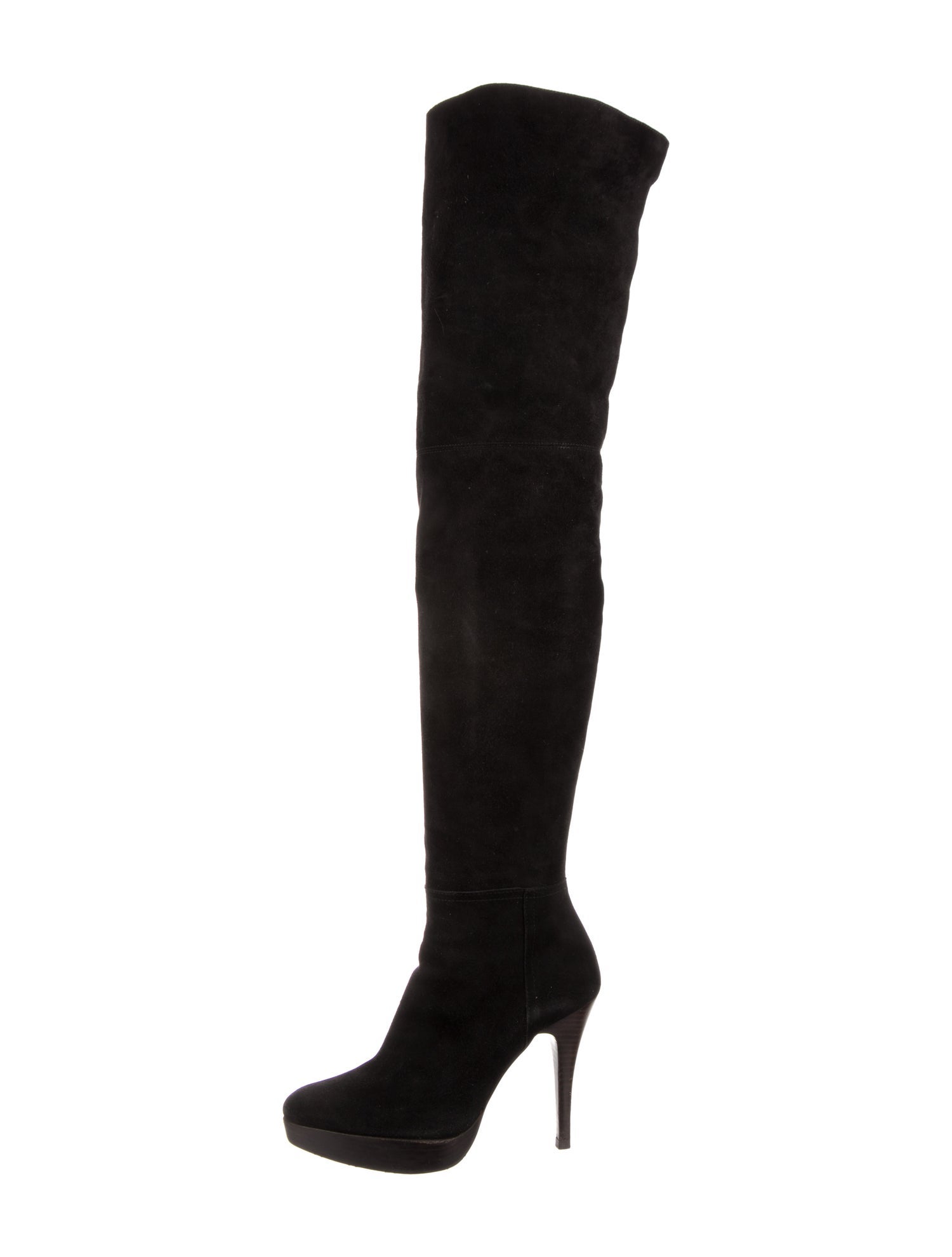 Stuart Weitzman Suede Sock Boots