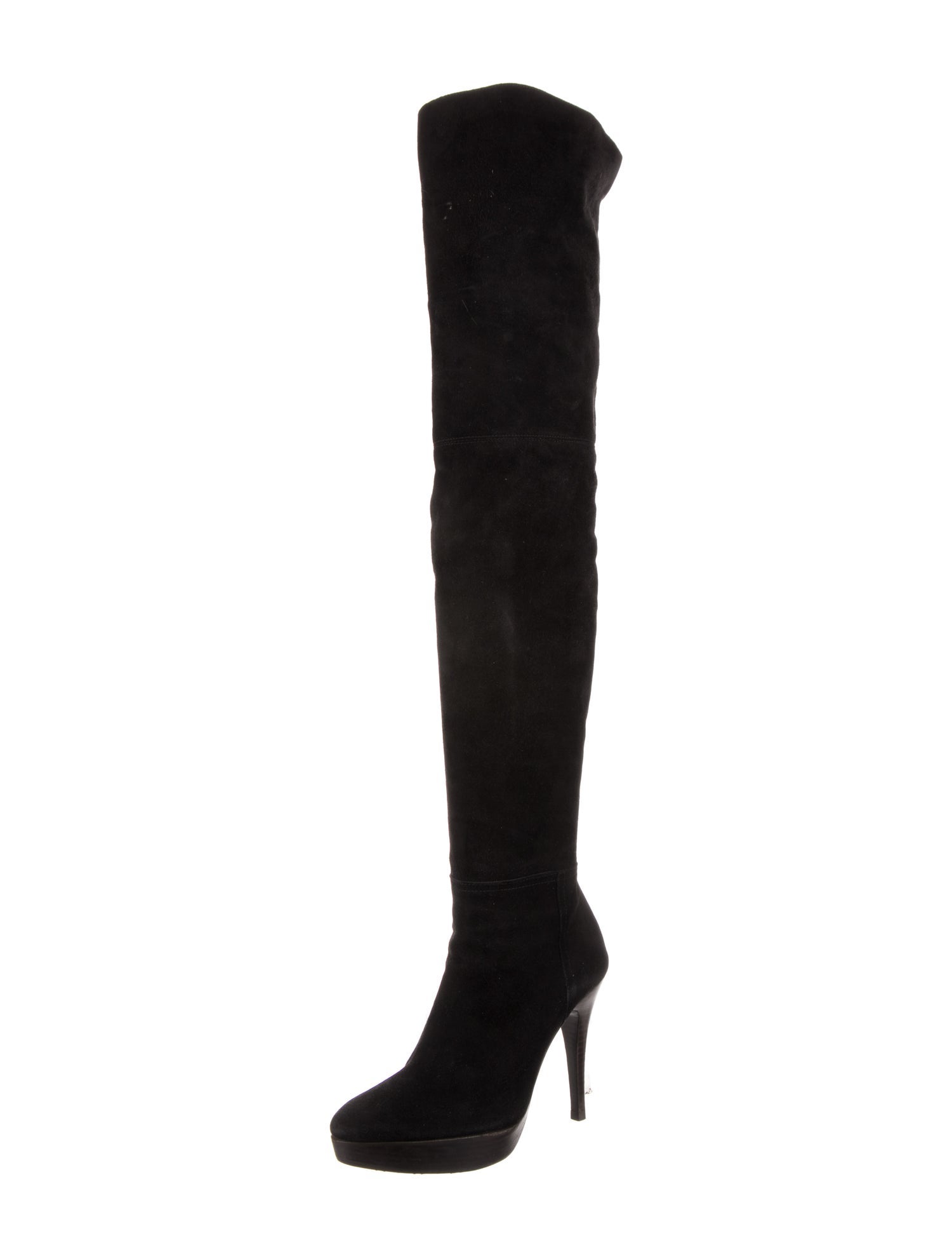 Stuart Weitzman Suede Sock Boots