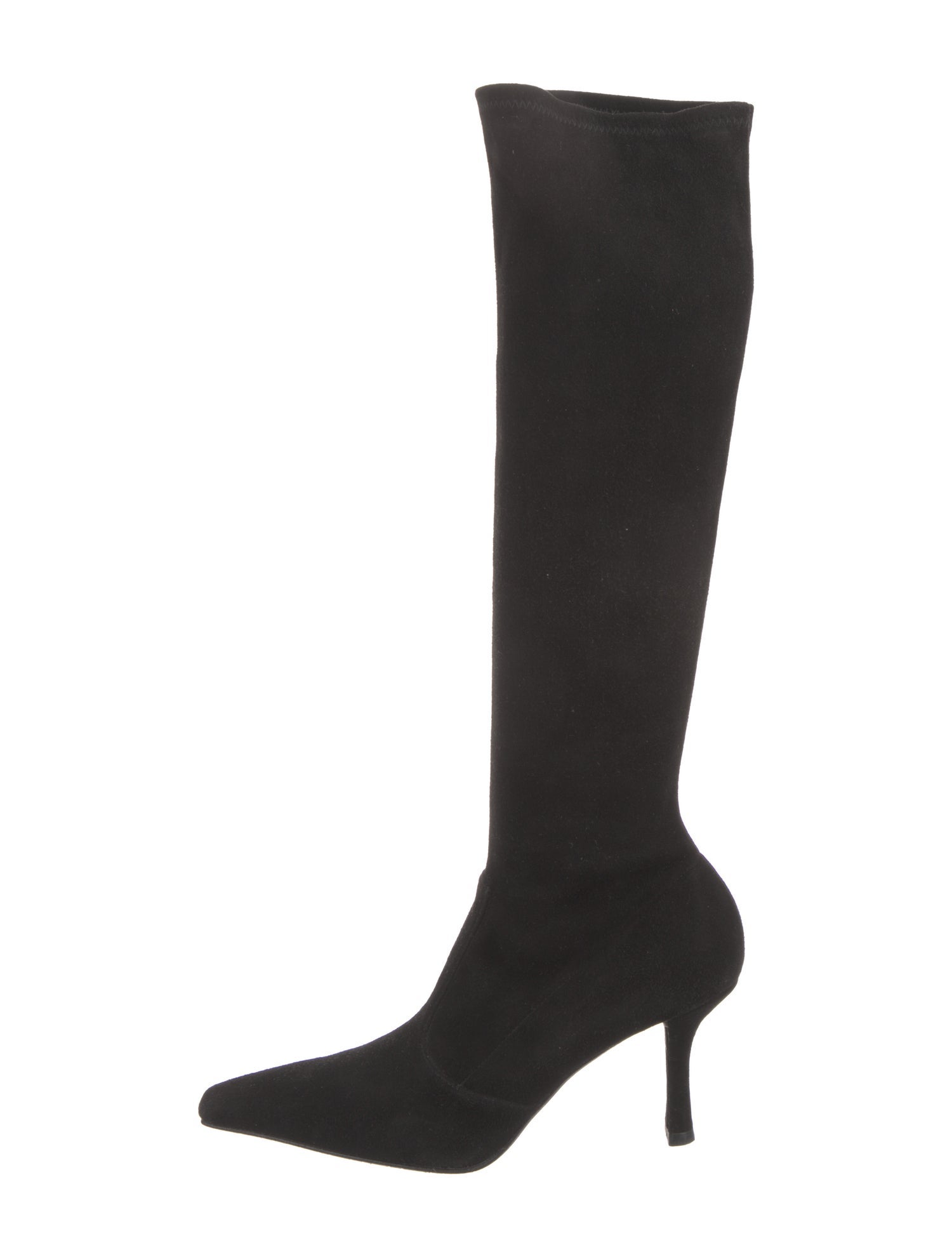 Stuart Weitzman Suede Sock Boots