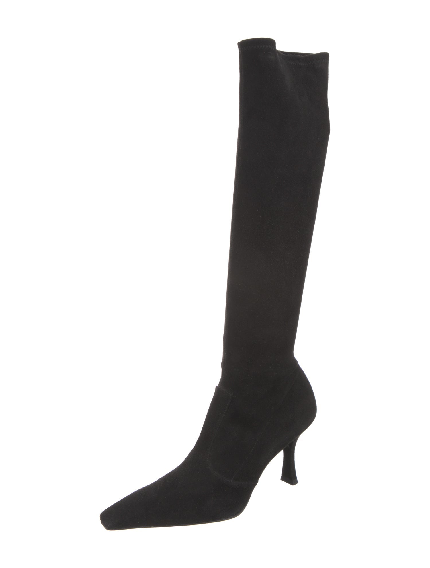 Stuart Weitzman Suede Sock Boots
