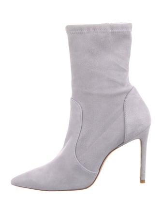 Stuart Weitzman Suede Sock Boots